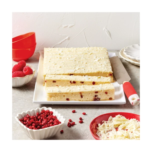 Sara Lee White Chocolate Raspberry Tray Slab Cake 2kg product image