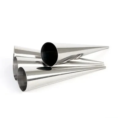 Cream Horn Moulds Stainless Steel 4 Pack