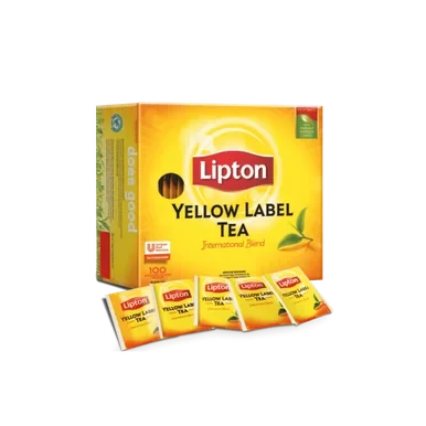 Lipton Individually Wrapped Envelope Tea Bags 100 Pack