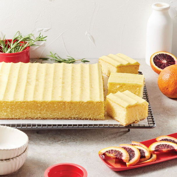 Sara Lee Orange Tray Slab Cake 1.8kg frozen foodservice cake