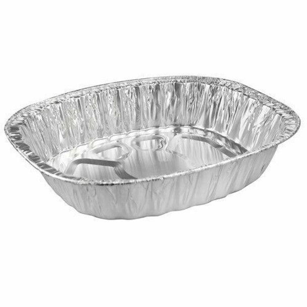 Extra Large Deep Oval Foil Roasting Tray