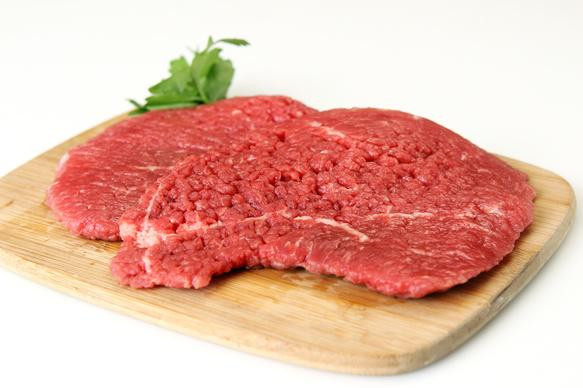 Tenderised Rump Minute Steak Raw