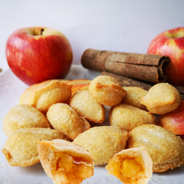 Golden Fan Apple Pie Bites