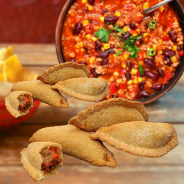 Golden Fan Chilli Con Carne Empanada