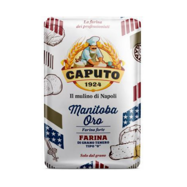 Caputo Manitoba Oro 0 Flour 5kg product image for Padstow Food Service