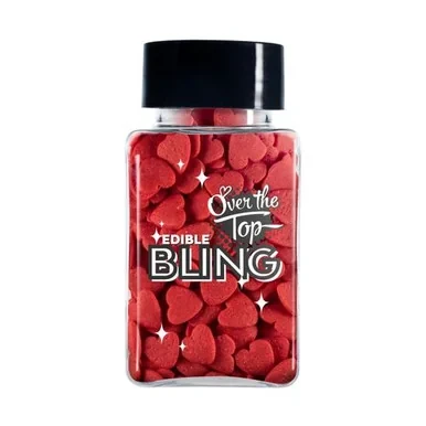 Edible Red Hearts 55g