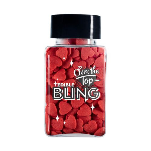 Edible Red Hearts 55g