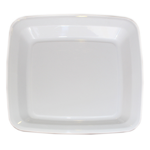Square White Food Service Platter 16 Inch / 40 cm
