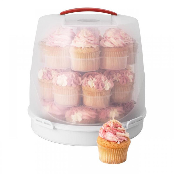 Avanti Universal Round Cake & Cupcake Carrier 24