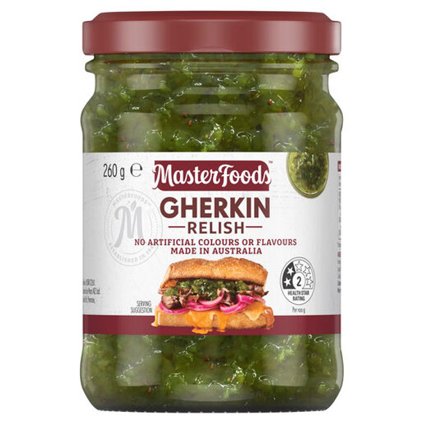 Masterfoods Classic Gherkin Relish 260g