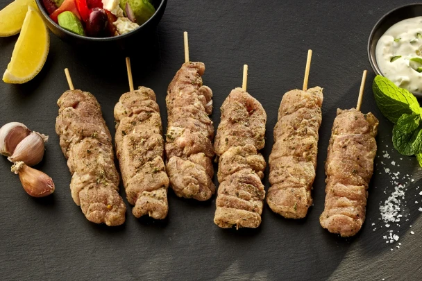 Cocktail Chicken Souvlaki
