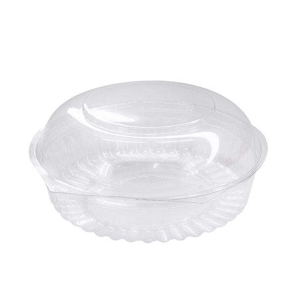 20oz Clear Shobowl with Dome Hinged Lid 50 Pack