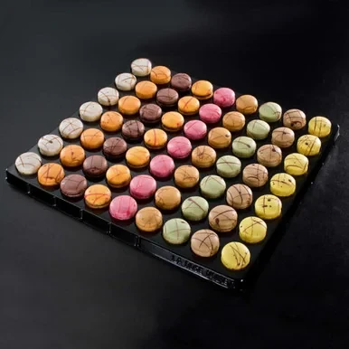 Assorted Premium Mini Macarons 126 Pieces