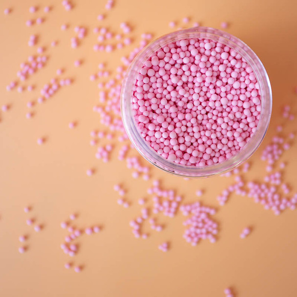 Edible Sprinkles Pastel Pink  65g