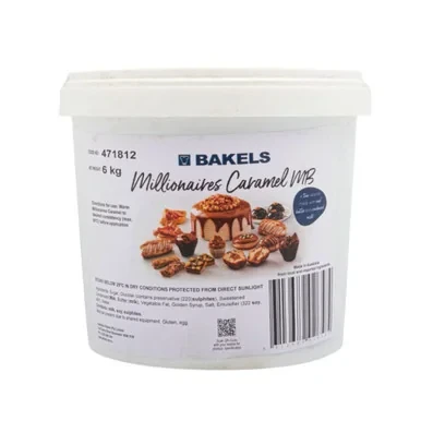 Bakels Millionaires Caramel Filling 6kg Pail