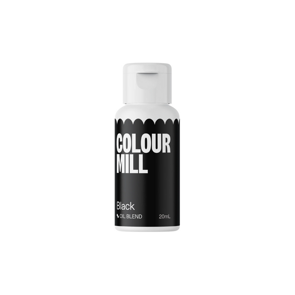 Colour Mill Black Oil Based Food Colour 20ml