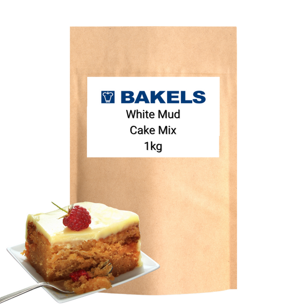Bakels White Mud Cake Mix 1kg