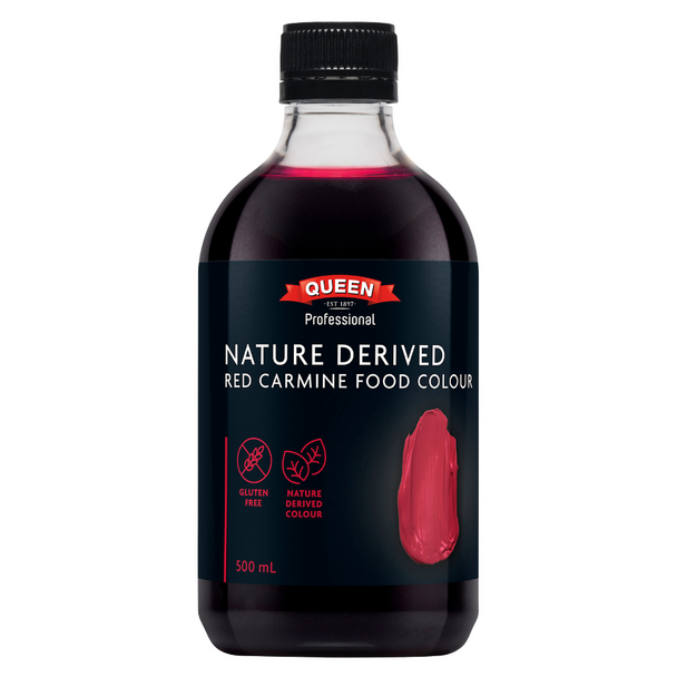 Queen Professional Natural Red Carmine Food Colour 500ml