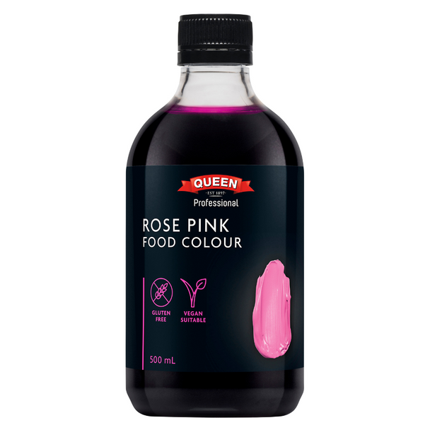 Queen Professional Rose Pink Food Colour 500ml