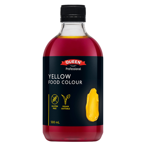 Queen Professional Yellow Food Colour 500ml