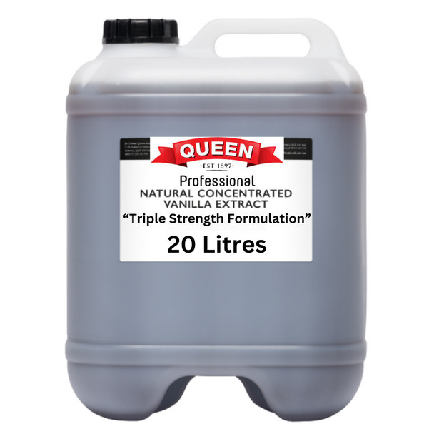 Queen Professional Natural Concentrated Vanilla Extract 20 Litres