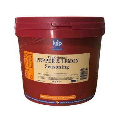 Krio Krush Pepper & Lemon Seasoning 8kg