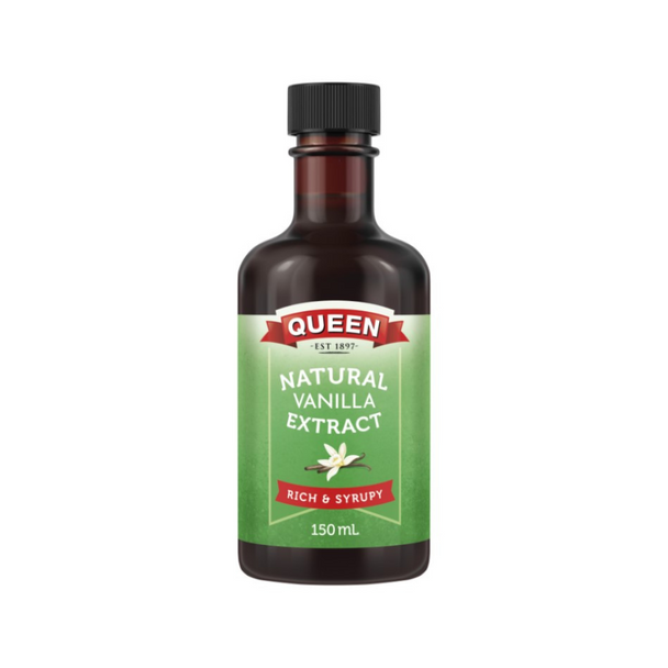 Queen Natural Vanilla Extract 150ml available from Padstow Food Service