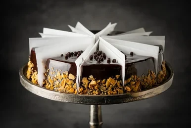 Looma's Pre-Sliced Ferrero Rocher Cake