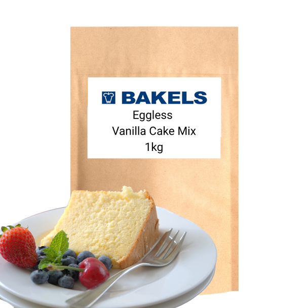 Bakels Eggless Vanilla Cake Mix 1kg