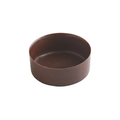 Small Round Dark Couverture Chocolate Shells 25 Pack