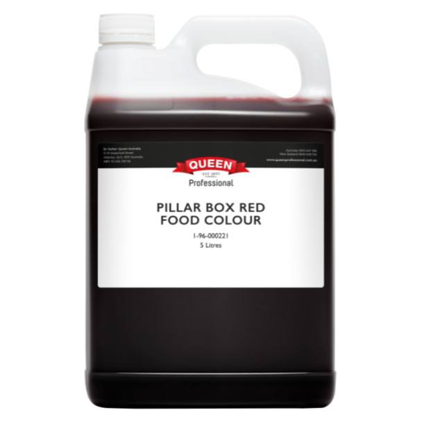 Queen Professional Pillar Box Red Food Colour 5 Litre