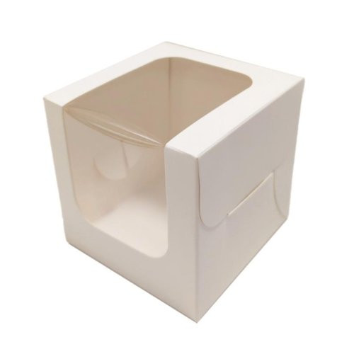 Cupcake Box Single Hole 6 Pack