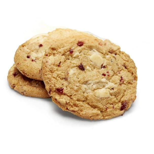 Bakels Ready To Bake Cranberry White Choc Cookies 24 Pack