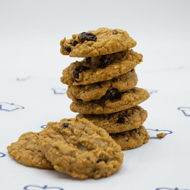 Bakels Ready To Bake Oat and Raisin Cookies 24 × 50g pack