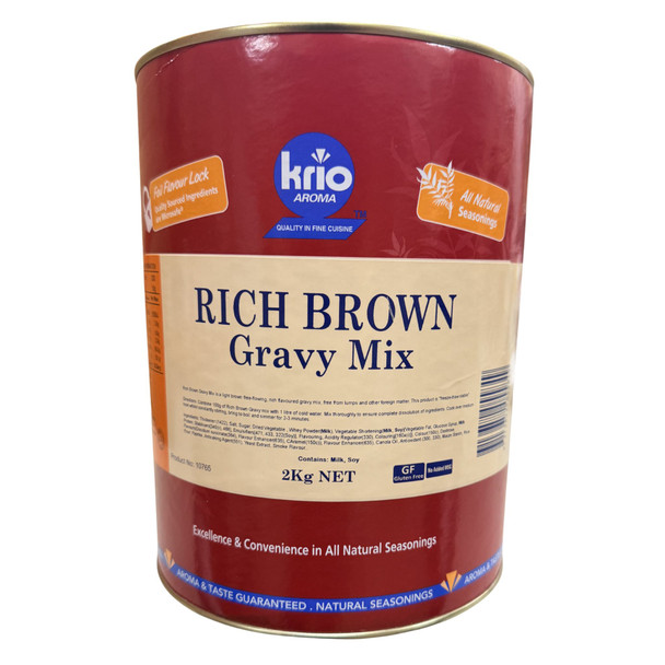 Krio Krush Rich Brown Gravy Mix 2kg