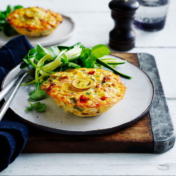 Bacon Corn & Leek Frittata  6 Pack