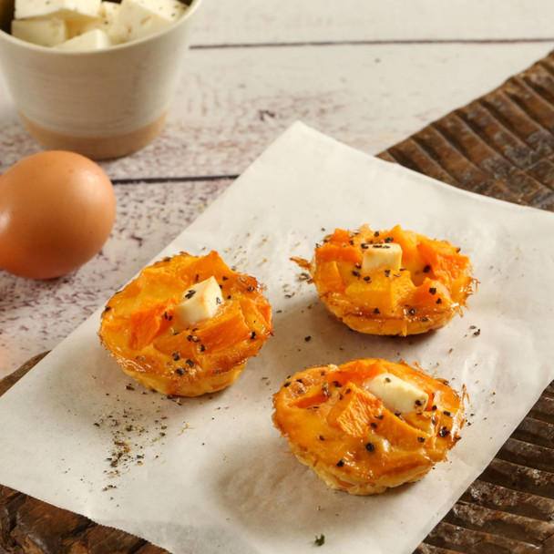 Cocktail Pumpkin & Feta Frittata 12 Pack