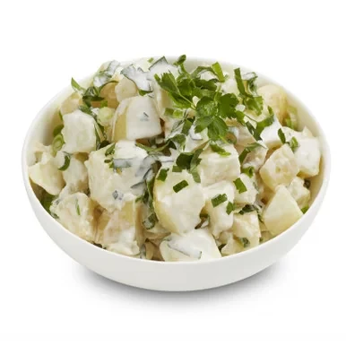 Australian potato salad 2.5 kg catering pack available from Padstow Food Service