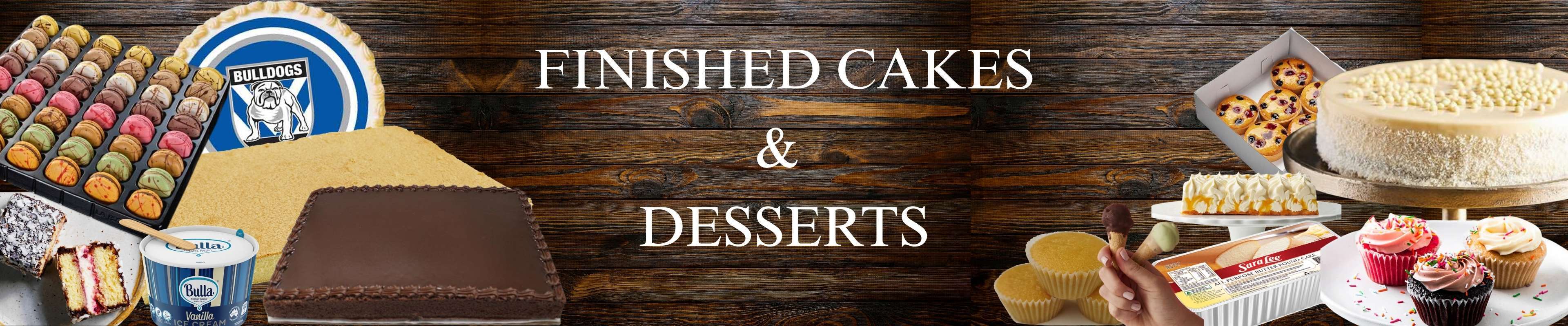 Finished Cakes & Desserts Finished Cakes & Desserts