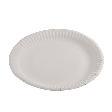 cheap white paper plates