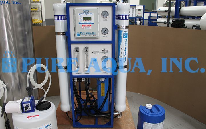 جهاز التناضح العكسي للمياه المالحة 12,000 غالون فى اليوم - الأردن