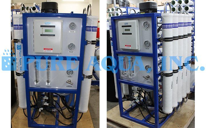 نظام التناضح العكسي للمياه المالحة بالحجم التجاري 12,681 غالون فى اليوم - غانا