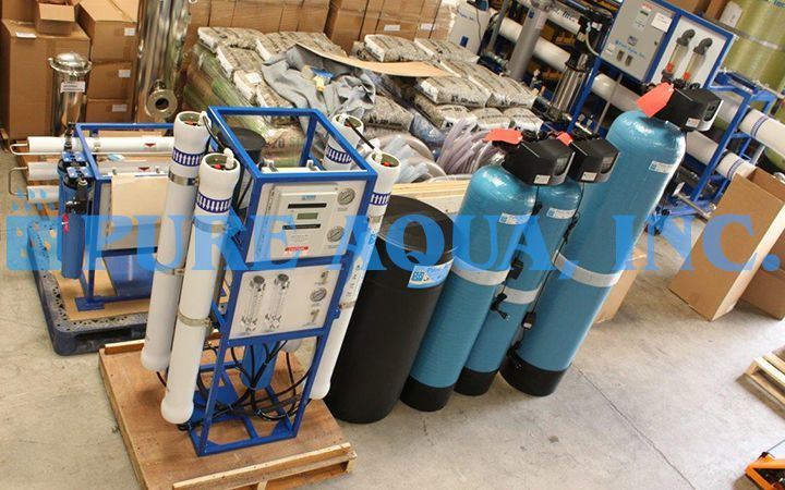 نظام التناضح العكسي للمياه المالحة 6000 غالون فى اليوم - غانا