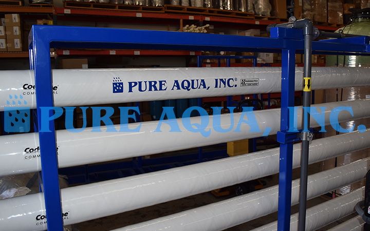 نظام تناضح عكسي لتغذية المراجل 27,000 غالون فى اليوم - كاليفورنيا - أمريكا