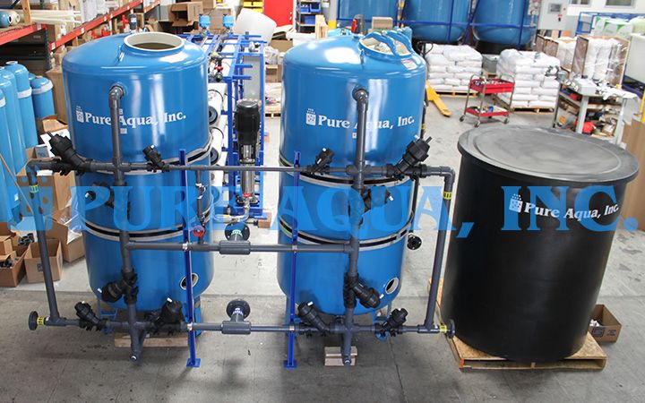 نظام إزالة عسر المياه - الكويت