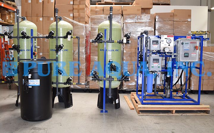 نظام تناضح عكسي لمياه الصنبور مضاد للإنفجار 12,000 غالون فى اليوم - الولايات المتحدة