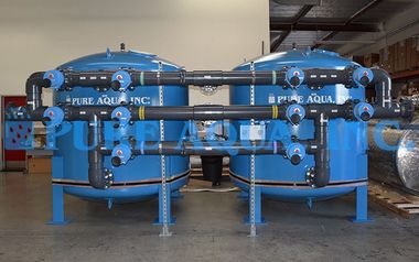  الفلاتر المزدوجة المتعددة المتناوبة الصناعية2 × 385 GPM - الولايات المتحدة الأمريكية
