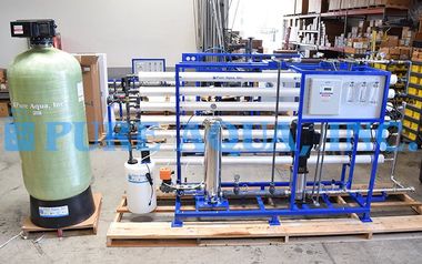  نظام التناضح العكسي برج التبريد للصرف30000 GPD - الولايات المتحدة الأمريكية
