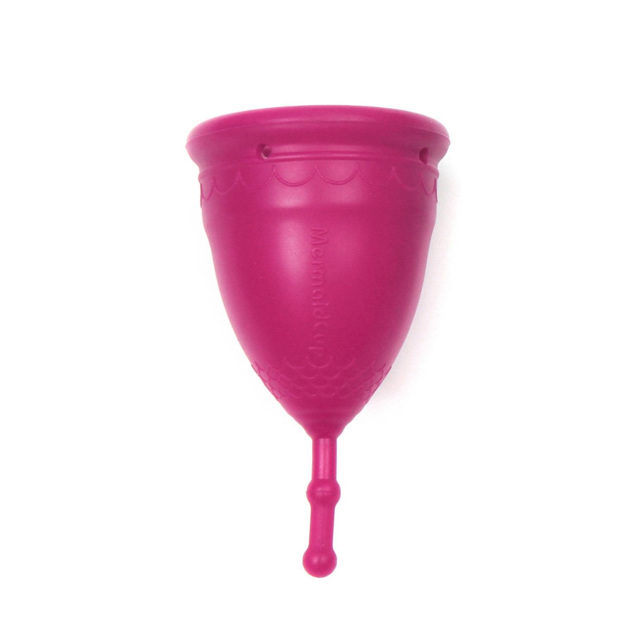 MermaidCup™ Menstrual Cup PLUM for high cervix