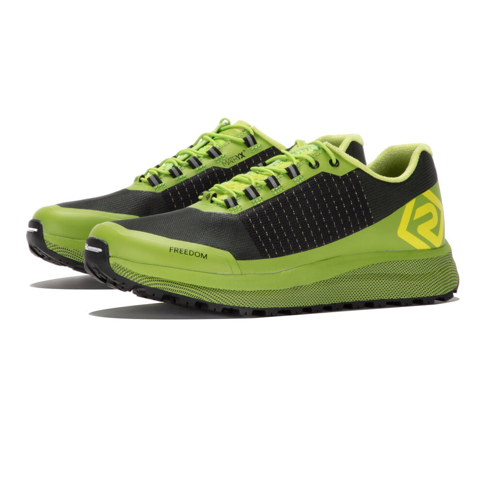 RonHill Freedom Trail Running Shoes | Forest/Lime/Lemon — photo 2
